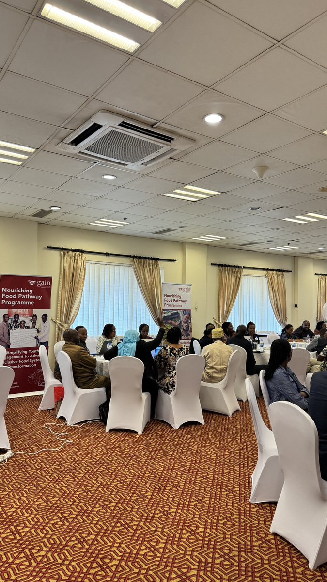 GAIN_TANZANIA's tweet photo. Exciting news! GAIN Tanzania is proud to launch the Nourishing Food Pathway Programme, a transformative initiative aimed at improving food systems and nutrition. With strategic partnerships and evidence-based solutions, we're working towards a healthier, more sustainable future. https://t.co/gLOQHIyQ65