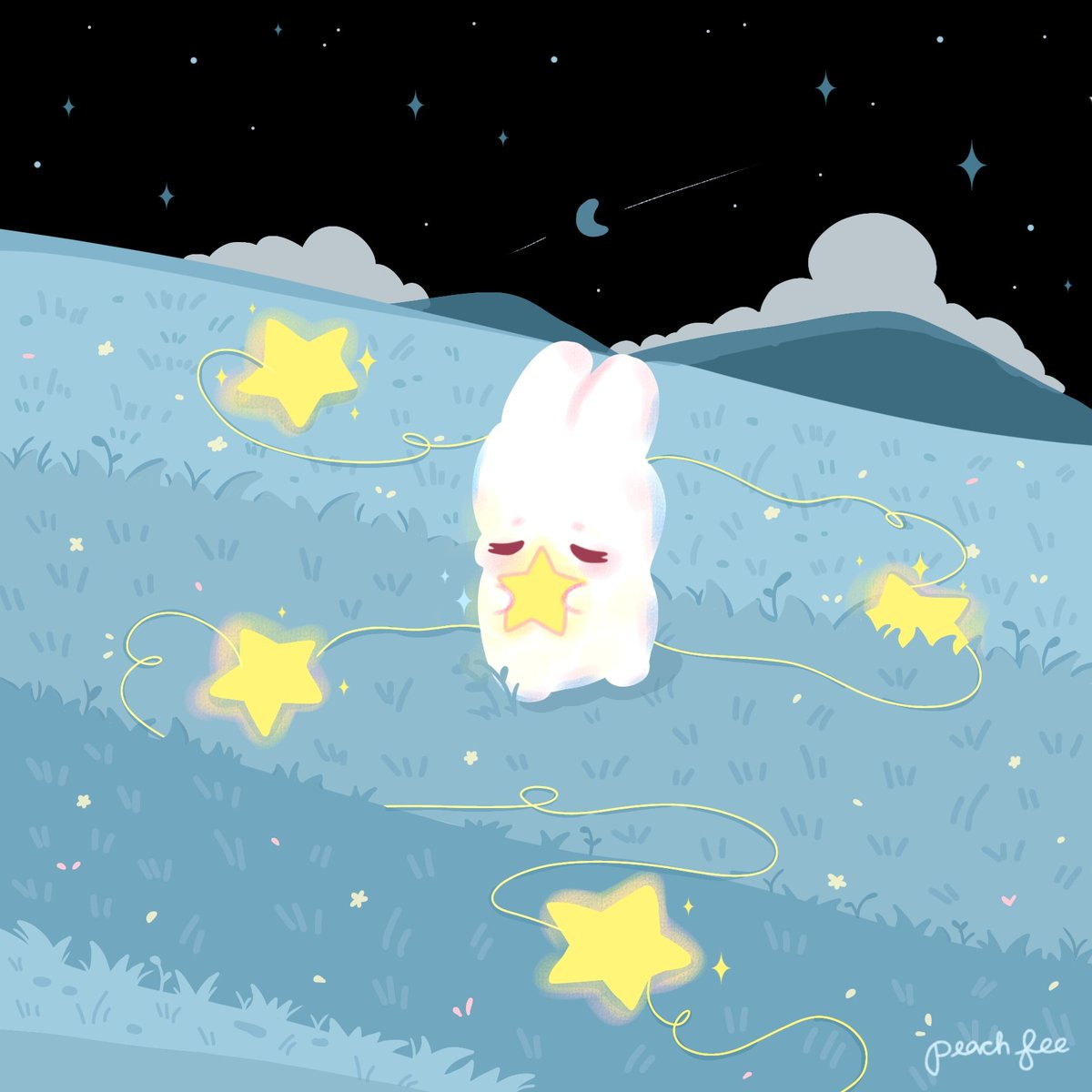 peachfee's tweet photo. ✨ Attaching my star to you~ ✨
#cuteart #cutebunny #stars https://t.co/z00gMqCOuT