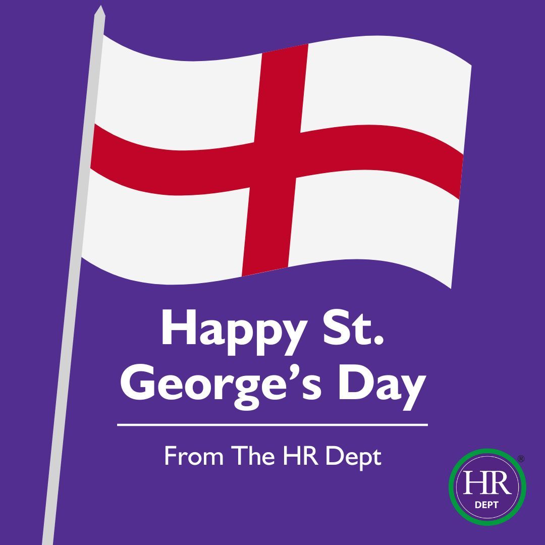 Happy St George’s Day from The HR Dept!