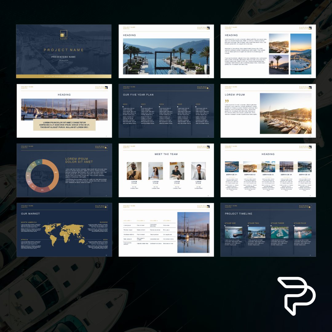 A recent case study for our client Marina Projects who are a specialist international marina design consultancy providing services to marina and waterfront development sectors. #presentationexperts #purplepatchgroup #powerpointpresentation #powerpoint #powerpointtemplates