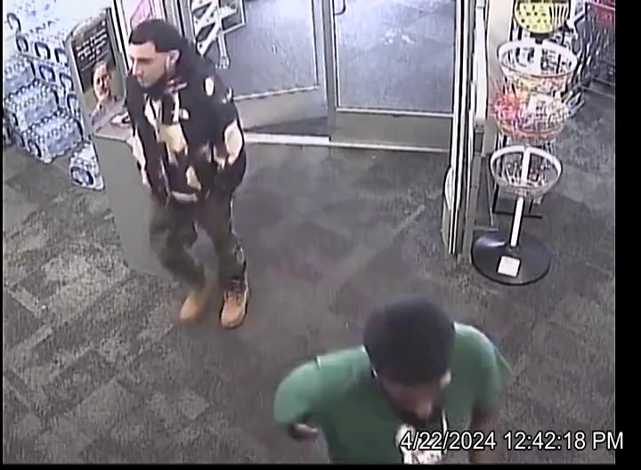 SWTPoliceDept's tweet photo. *** ASSISTANCE WITH IDENTIFYING ***

On April 22nd at approximately 1242 PM, these two individuals committed a felony retail theft (the merchandise involved exceeded $1,000) from CVS located at 3010 W. Tilghman St. https://t.co/0G7GB1feXU