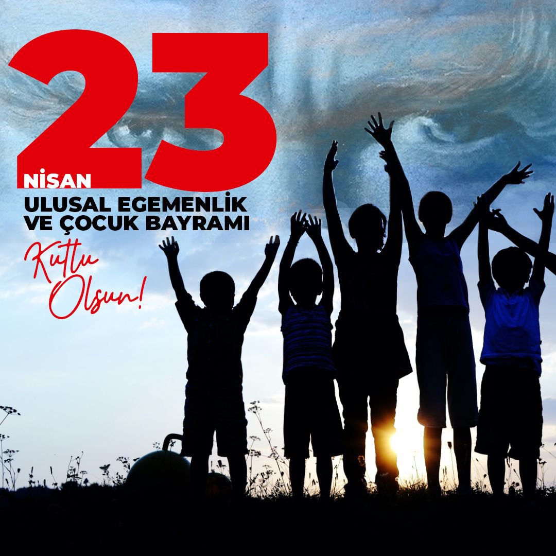Çocukların, içindeki çocuğu kaybetmeyen herkesin bayramı kutlu olsun 👧🏻👦🏼 #23Nisan #23nisanulusalegemenlikveçocukbayramı #çocukbayramı