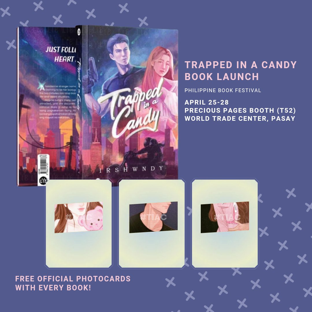 Trapped in a Candy - Official Photocards Sneak Peek! 👀✨️ (P.S. It has an additional NEW Special Chapter which wasn't in the first version, a special chap that answers the remaining mysteries in the story 💖)