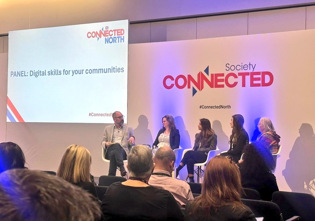 A very important discussion on digital skills is proving very popular on the Connected Society stage. 

#ConnectedNorth