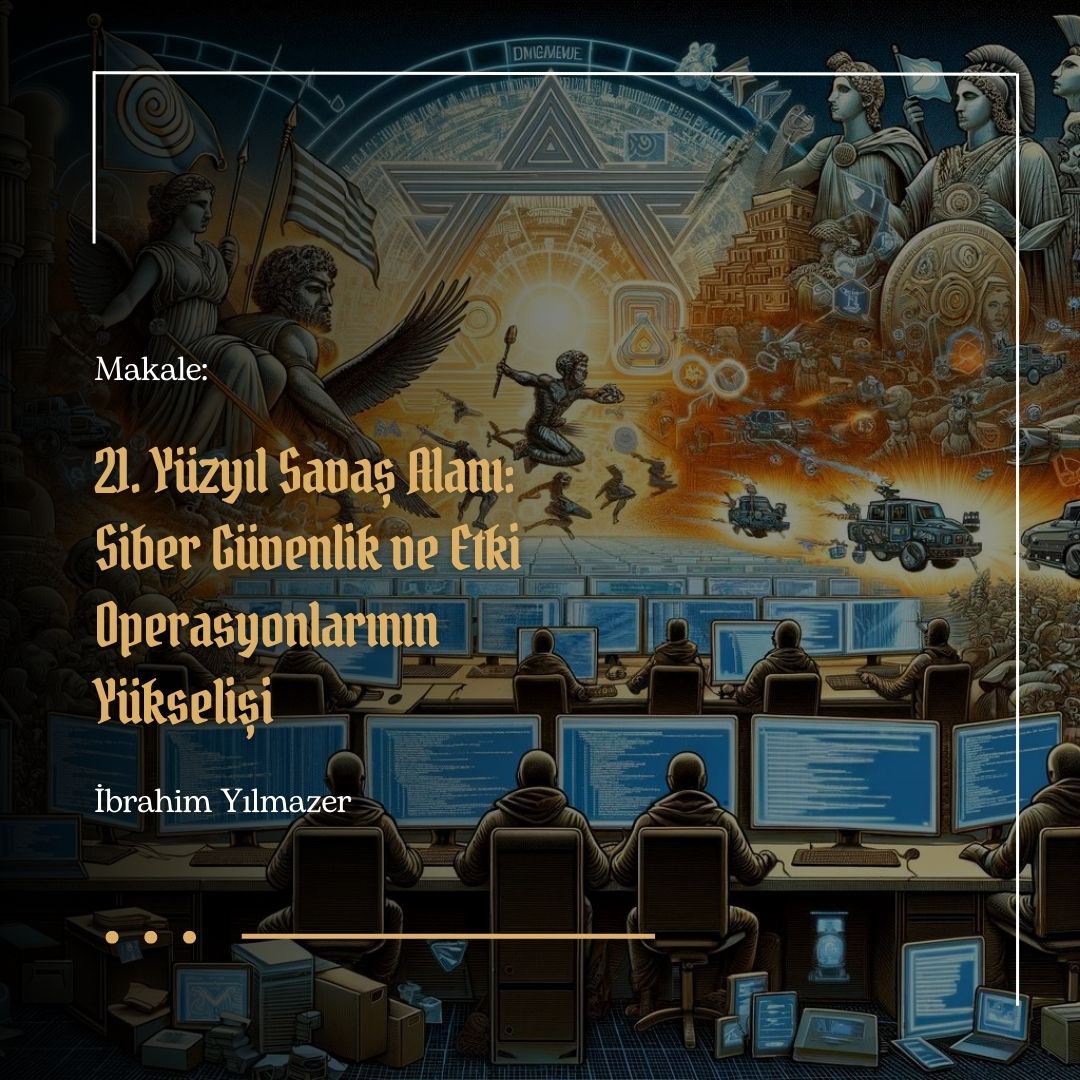 Bu makalemde #EtkiOperasyonları ve #SiberGüvenlik ile ilgili okumalarımdan derlediğim bazı notları topladım. Faydalı olması dileğimle. 🙋🏻‍♂️ 👇🏻

21. Yüzyıl Savaş Alanı: Siber Güvenlik ve Etki Operasyonlarının Yükselişi
 academia.edu/117930369/21_Y… via @academia