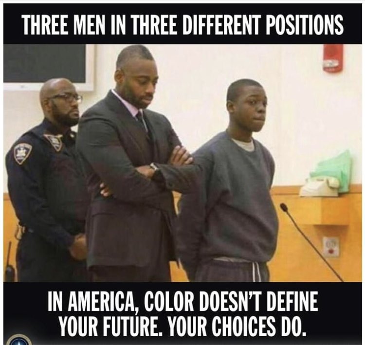 #FactsMatter It’s not about where you were born… It’s not about your skin color… It’s not about where you live… It’s about your choices:
