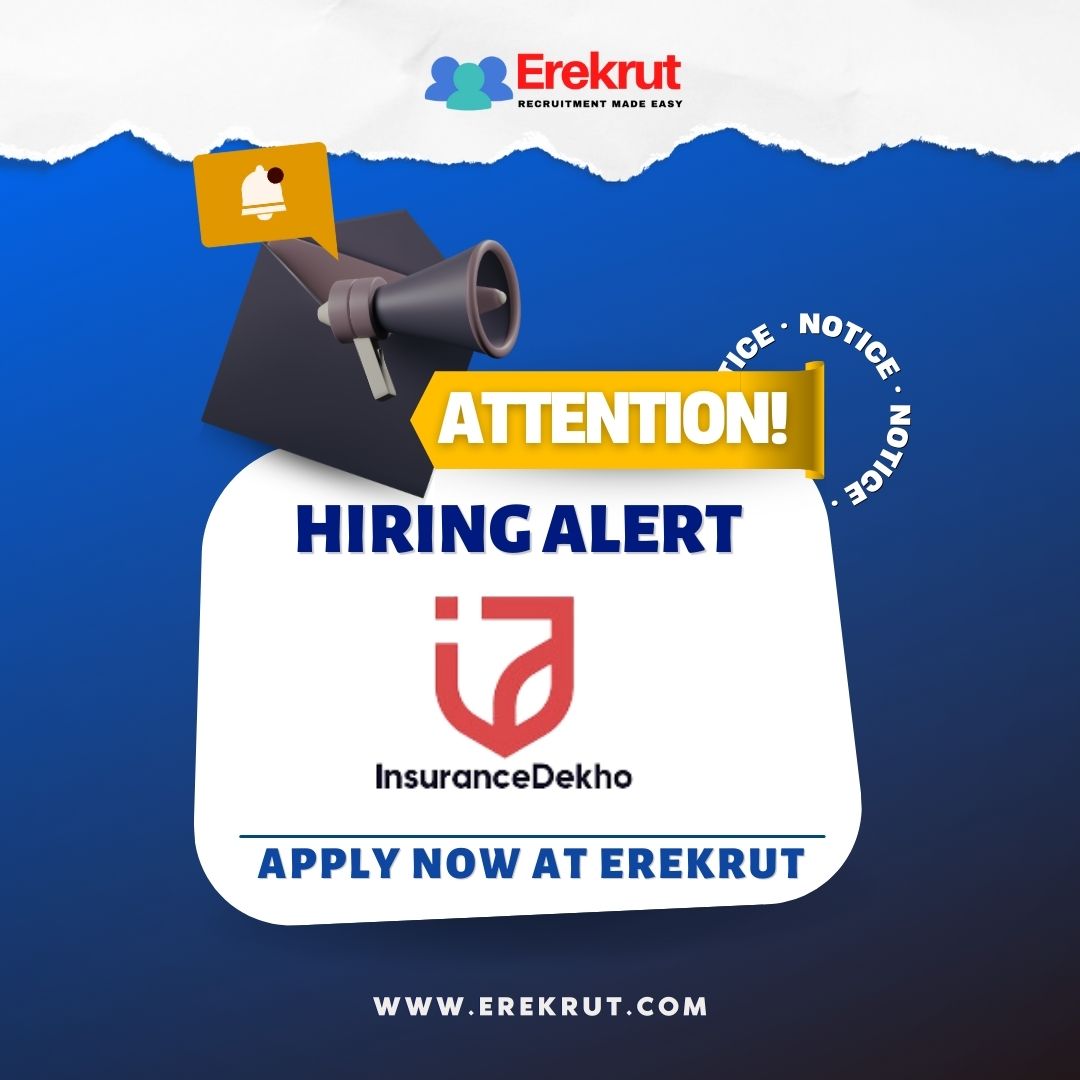 Register at Erekrut | Apply for a Job | Start Connecting with recruiters directly by clicking on SMS TO RECRUITERS or SEND COVER LETTER

#job #careergoals #employmentopportunities