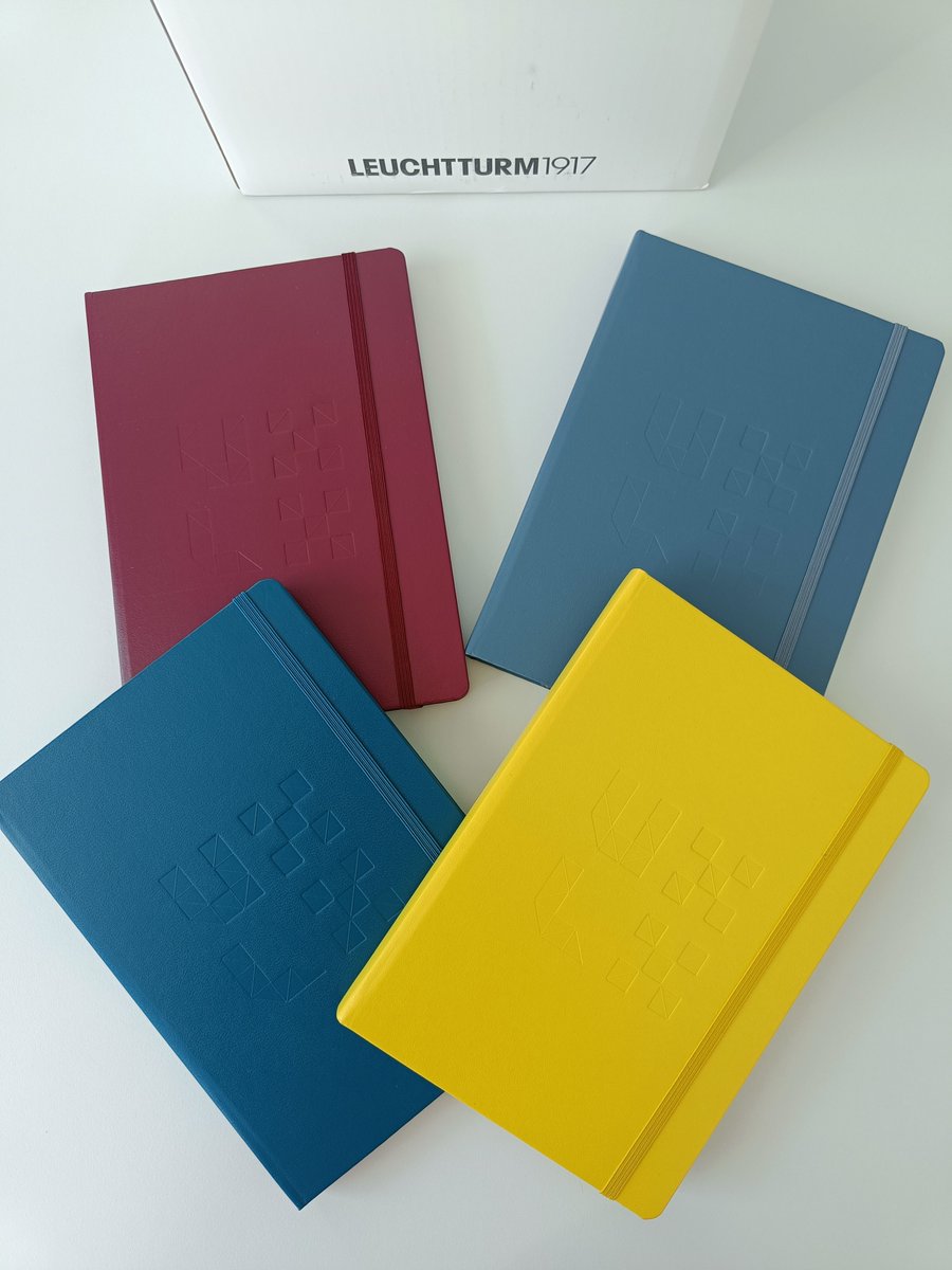 Our amazing notebooks for UXLx 2024 have just arrived! 😍 
Huge thanks to our Platinum Partner @Leuchtturm1917 for offering all our attendees these personalised notebooks. 🤗
Check your swag bag and see which colour you get! 📚

#ux #conference #notebooks #sponsors #swagbag