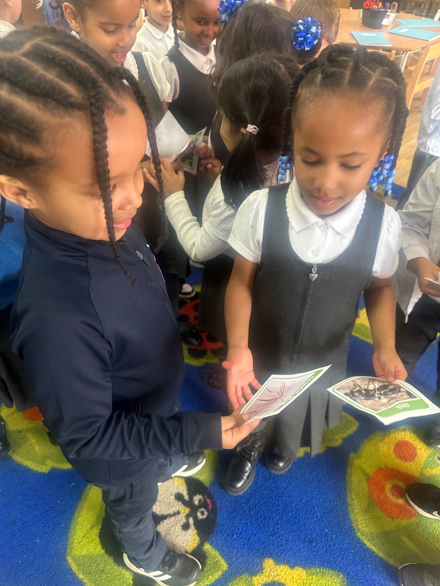 We love playing quiz-quiz-trade to collaborate and share new vocabulary with our friends. We have been learning all about minibeast ready to build our bug hotel.  <a href="/stsilasschool/">St Silas CE Primary School</a>