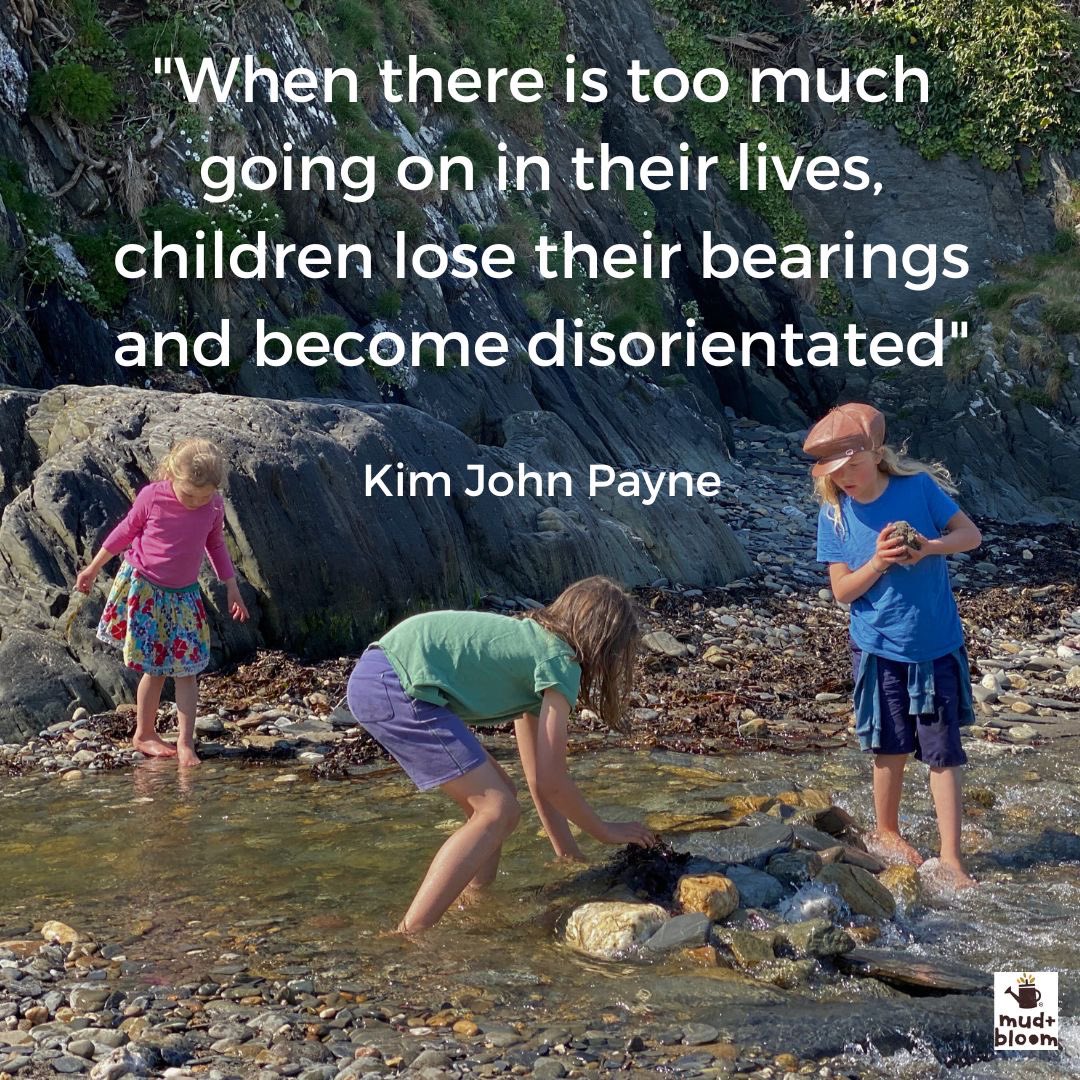 MudandBloom's tweet photo. “When there is too much going on in their lives, children lose their bearings and become disoriented”
Kim John Payne
The Soul of Discipline
#simplicityparenting #kimjohnpayne #parenting #parentingquotes #steinerchild #steinerparents https://t.co/1i9hUZoklW