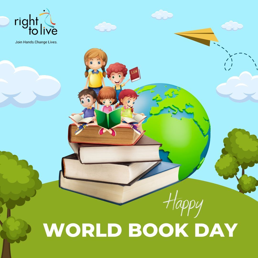 Happy World Book Day! Today, let's encourage young readers to discover the joy of getting lost in a good book and finding themselves within its pages.

#WorldBookDay #Storytelling #BookLovers #ReadEveryDay #LoveReading #CelebrateReading #RightToLive