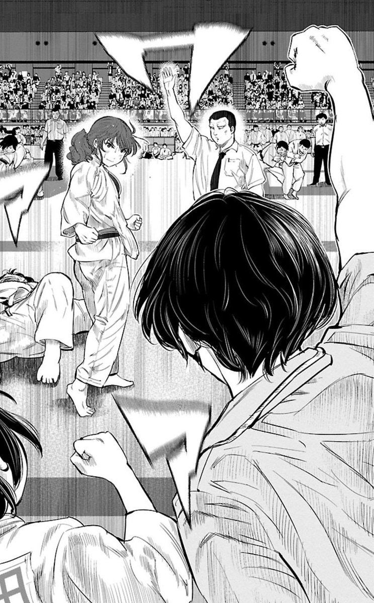 5巻38話。
お気に入り夏目紫乃。
漫画ではここが引き。
アニメではここの切れ味どうするんだろうと思っていたら、アニオリを加えてかっこいい曲を最高のタイミングで流し、カタルシスと余韻を損なわず見事に次のシーンに繋げていました。必見。
