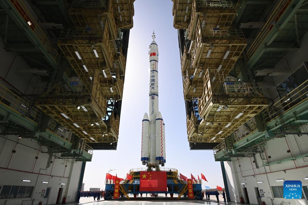 #GTonthespot: With the #Shenzhou18 manned spaceflight mission around the corner, the final rehearsal and comprehensive system airtightness check of the Shenzhou-18 manned spaceflight mission was completed on Tuesday. globaltimes.cn/page/202404/13…