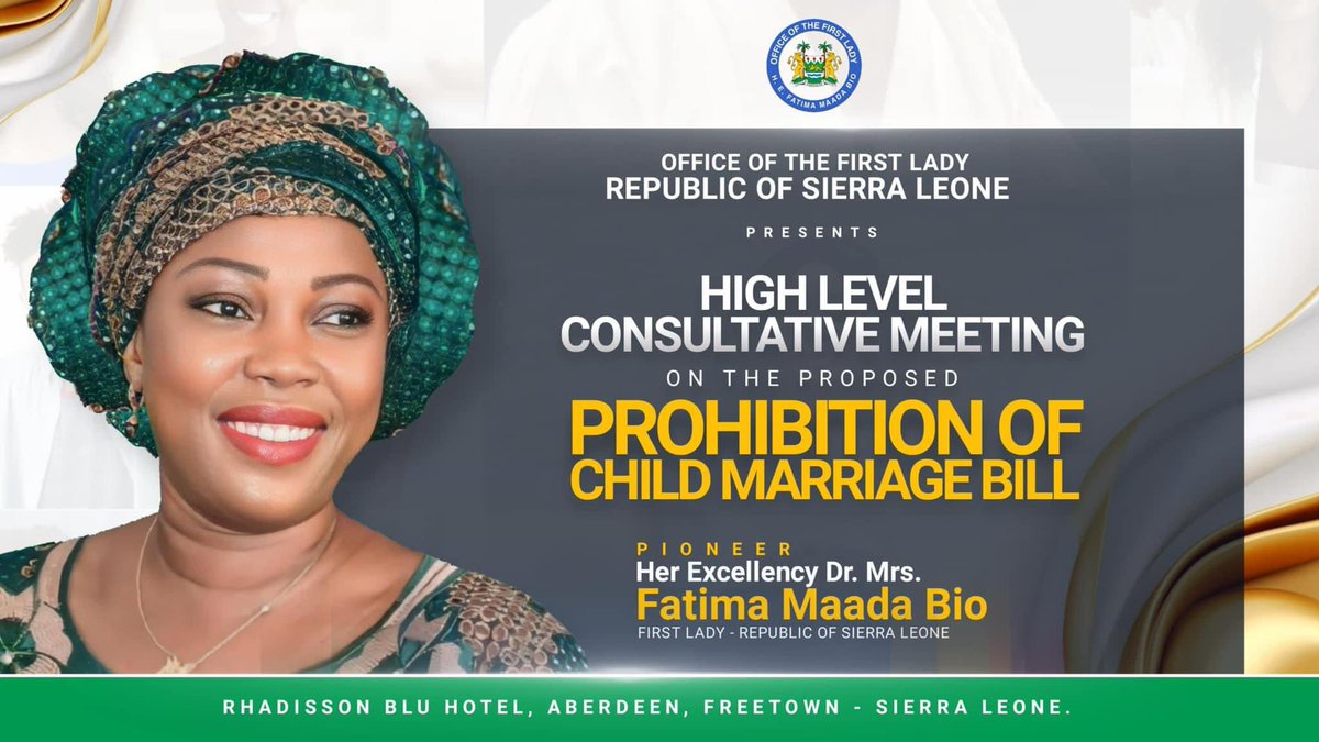 The Child Marriage Conundrum – Why Ban What Has Already Been Banned? The question remains unanswered: What exactly is the @FirstLadyBio attempting to forbid? Is she seeking to lower the legal age from 18? If so, why? Is there a plan to outlaw parental approval for marriages