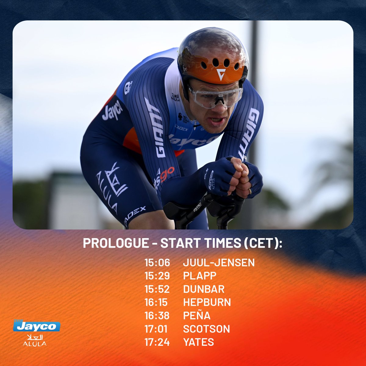 🇨🇭#TDR2024 We’re kicking off @TourDeRomandie with a short 2.28km prologue 💥 Here’s our start times ⏰ ⤵️