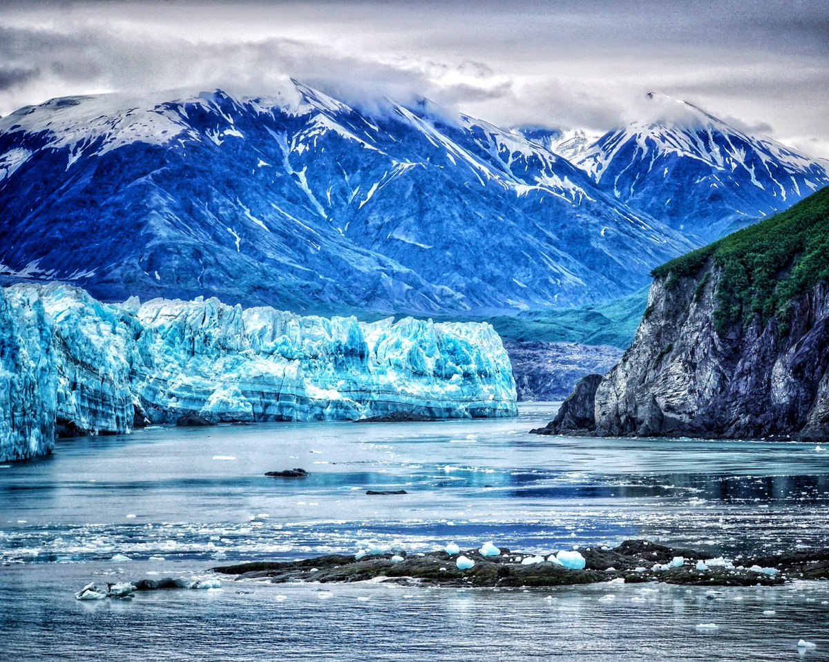 #NationalParksWeek  Hubbard Glacier, Wrangell-St. Elias National Park, Alaska