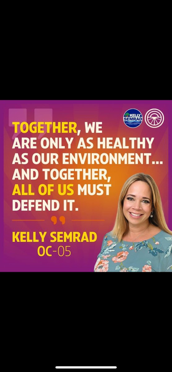 VoteKellyD5's tweet photo. This ol' warrior is endorsed by the next warriors! The next generation is here... they are organized...smart...motivated...and demanding better for OC &amp; our environment! Thank you to @sunriseorlando! I'll see you in the trenches! https://t.co/wKEzZ5WdtT