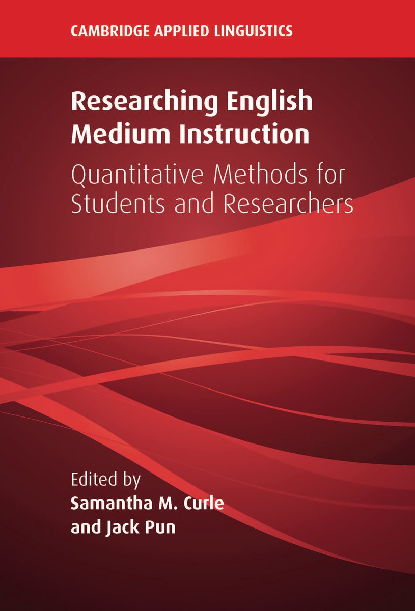 Drawing on our forthcoming edited book 📚<a href="/jackpun9/">Jack Pun</a> - the topic of my talk is: how we can use quantitative data-driven methodologies for academic language development in EME contexts 🔢📈 Attached is a book discount code valid until 30 April 🙌😃🥳