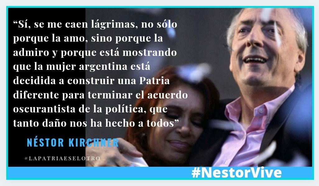 @CFKArgentina ❤️✌️