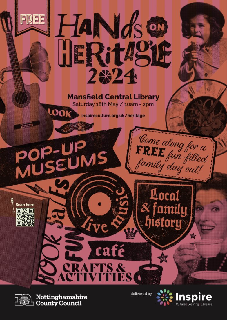 We’ll be joining @NottsLibraries in Mansfield Library for this years Hands on Heritage Day! We’ll be sharing information about how to get involved in our upcoming exhibition, as well as the many mystical summer traditions from the other side of Europe 🌿☀️