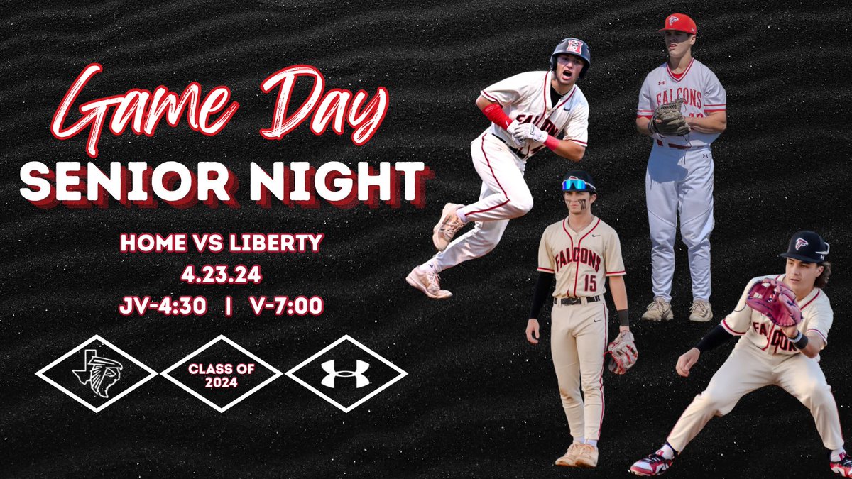 It’s SENIOR NIGHT! Thank you seniors for 4 years of hard work and dedication to Huffman Baseball! We appreciate all you have done for the program! 

#FAMILY
#THEDASH