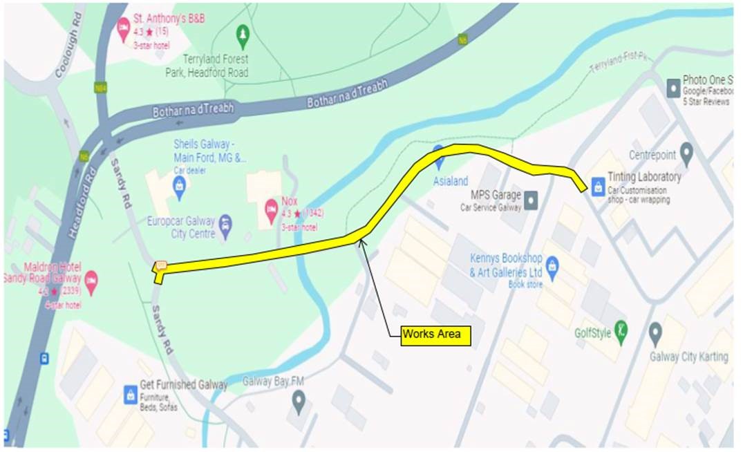 Resurfacing works will take place in Liosbán from today (Tuesday 23 April), for approximately 3 weeks. Temporary traffic management arrangements will be in place daily. Please note that motorists can expect minor delays from 9am-5pm.