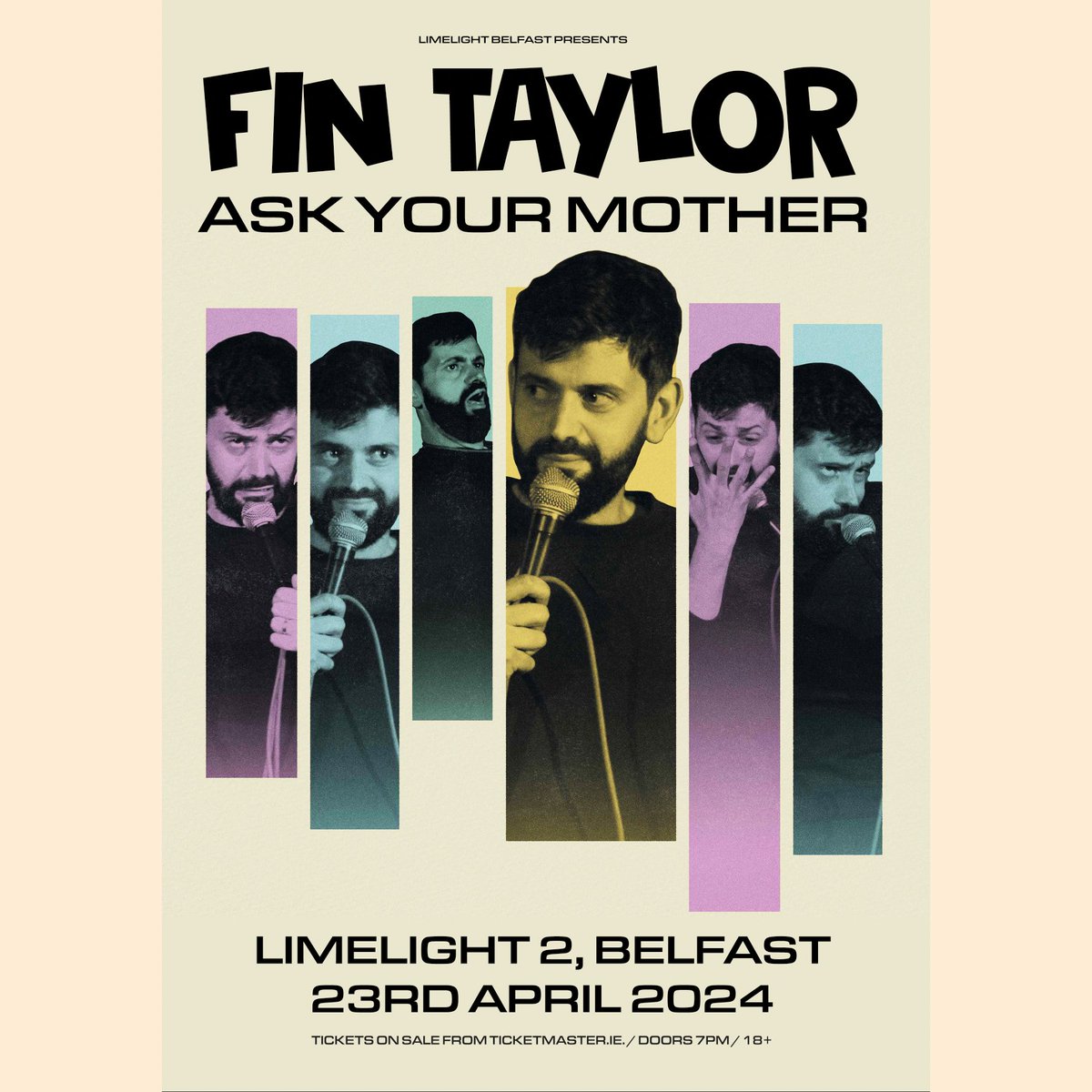 FIN TAYLOR TONIGHT 🎭 Doors: 7pm Show: 8pm Times are subject to change. Limited tix available on the door / via: bit.ly/FinBel23