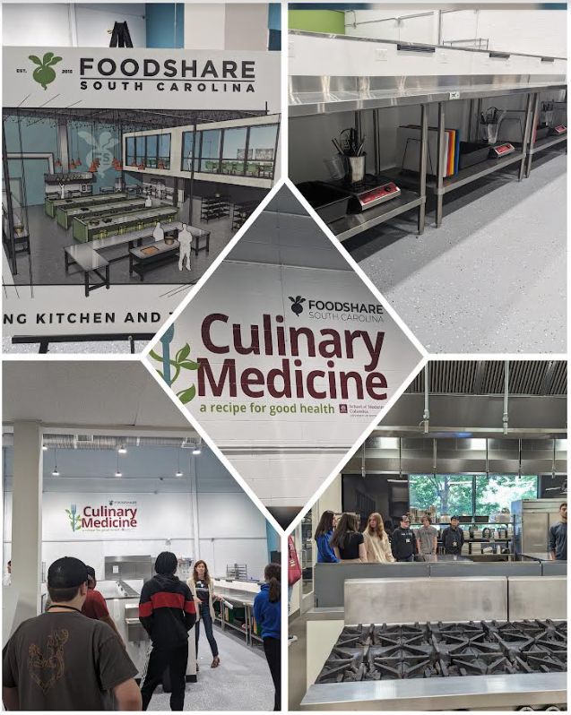 LTC Culinary Art toured USC's College of Hospitality, Retail and Sport Management as well FoodShare, Culinary Medicine A Program of USC School of Medicine School of Medicine Columbia.