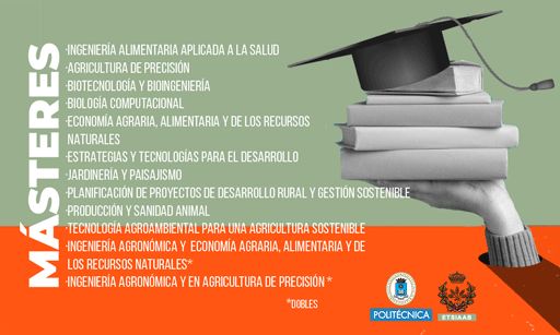 #Hoy próximas sesiones informativas #MásteresETSIAAB:   

🔹Economía Agraria, Alimentaria y de los Recursos Naturales + Doble Máster  ➡ Presencial, 13:30, Sala Audiovisuales Ed. Agrónomos.

🔹Ciclo Integral del Agua (<a href="/MasterCIA_UPM/">MÁSTER CIA- Ciclo Integral del Agua</a>) ➡ Online, 13:30, 🔗upm.zoom.us/j/81308824068#…