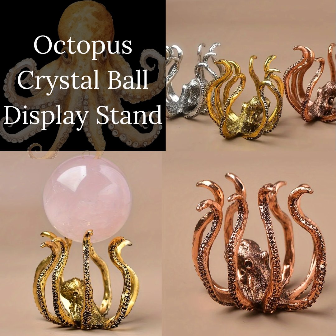 Shop Our Octopus Crystal Ball Display Stand Today at Floral Fawna. FREE shipping on all worldwide orders. 15% OFF all items storewide.

#sale #octopus #crystal #crystalholder #displaystand #ornament #sculpture #figurine #homeware #homedecor #gift #giftideas #giftshop #animal