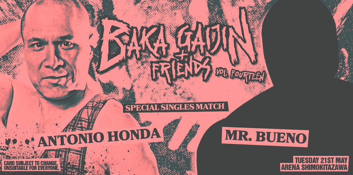 BAKA GAIJIN + FRIENDS Vol. 14 対戦カード #bakagaijin
