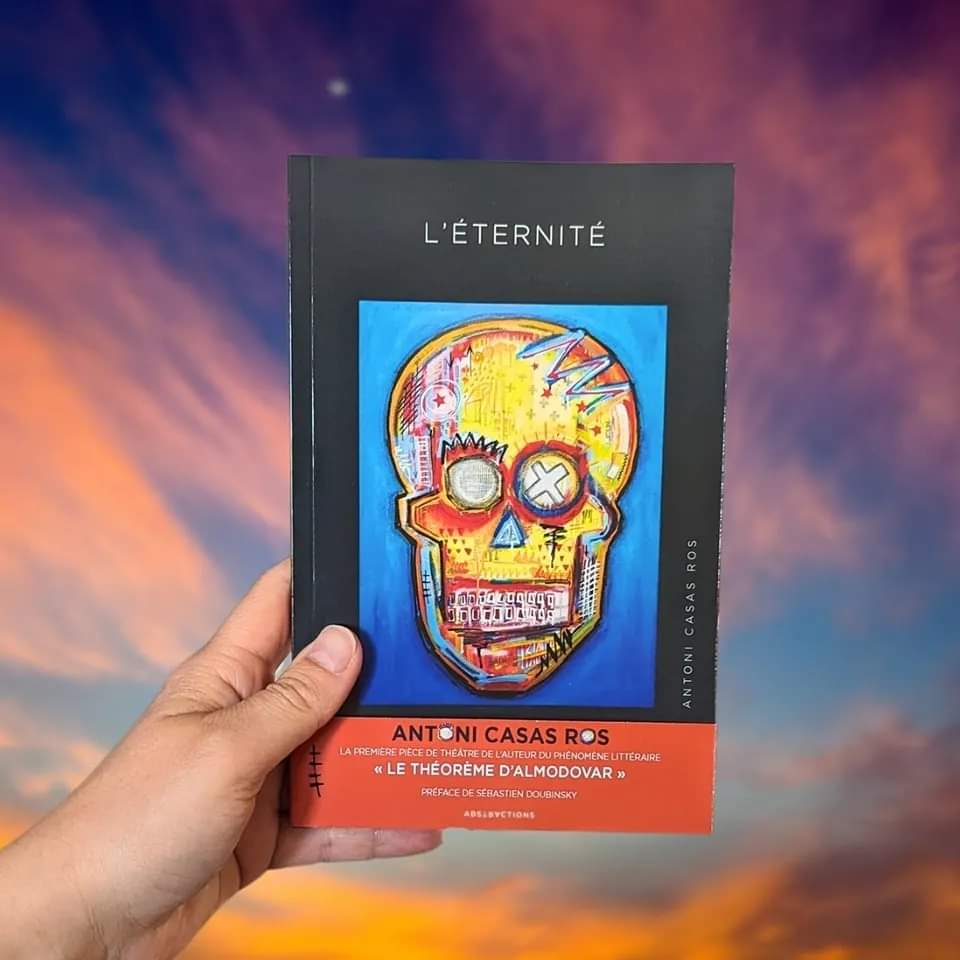 Ed_Abstractions's tweet image. 🎭 Un très grand merci à notre (génial) #diffuseur CED de mettre en avant "L'Éternité", une pièce de #théâtre par #AntoniCasasRos. Préface de @sebdoubinsky. Disponible auprès de votre librairie :

👉 linktr.ee/l.eternite_

🎨 Couverture : Kamil Jakuza Jaczyński