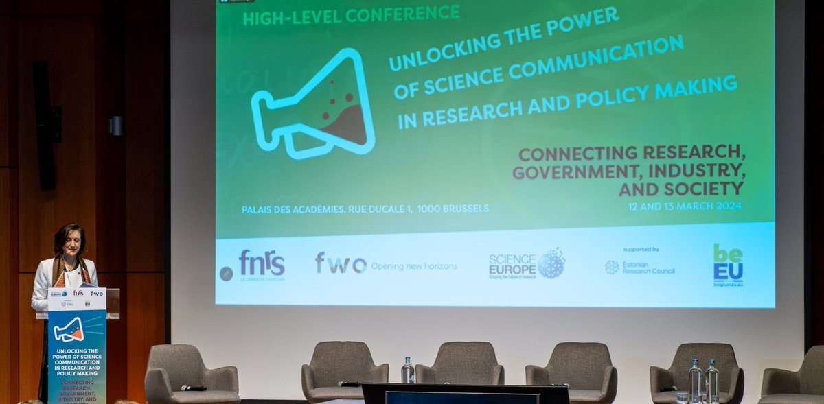 📢 Outcomes of the High-Level Conference ‘Unlocking the Power of Science Communication in Policy Making’: Connecting Research, Government, Industry, and Society: cutt.ly/Hw6uvJhQ