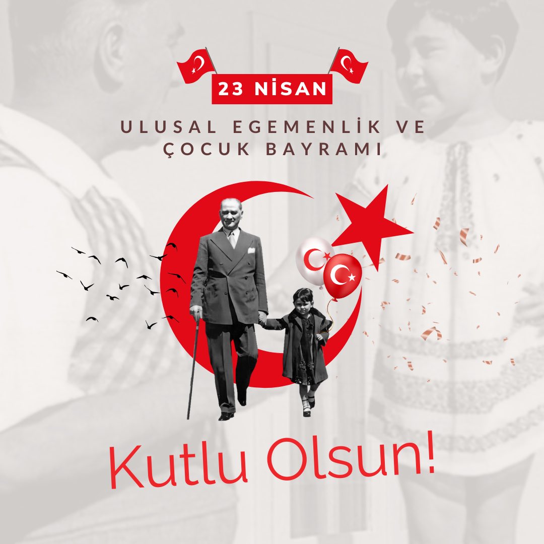 23 Nisan Ulusal Egemenlik ve Çocuk Bayramımız Kutlu Olsun 🇹🇷 
#AIESECIstanbul #23NisanKutluOlsun