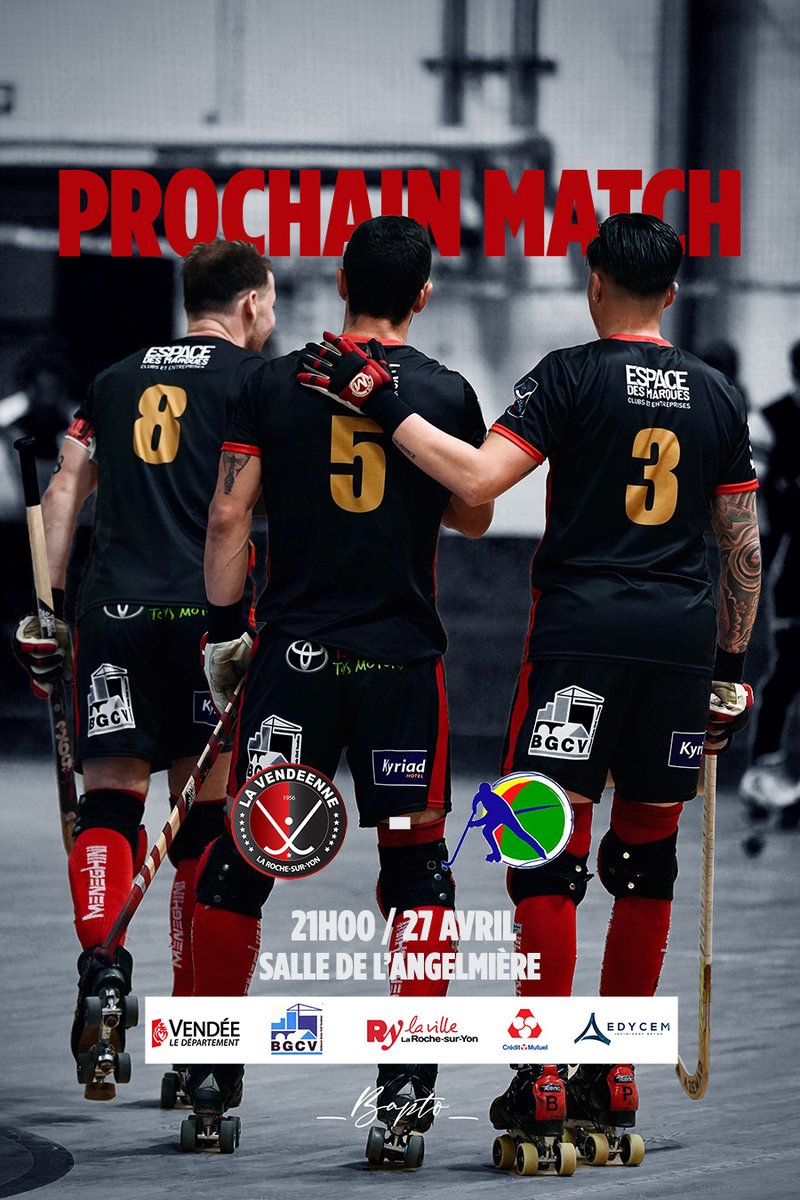 𝗣𝗥𝗢𝗖𝗛𝗔𝗜𝗡 𝗠𝗔𝗧𝗖𝗛

Rendez-vous samedi soir avec un match pour la deuxième place qui s'annonce palpitant ! 🤩 

Nos rouges et noirs reçoivent Dinan Quévert à la Salle de l'Angelmière !💪

𝗔𝗟𝗟𝗘𝗭 𝗟𝗔 𝗩𝗘𝗡𝗗𝗘𝗘𝗡𝗡𝗘🔴⚫