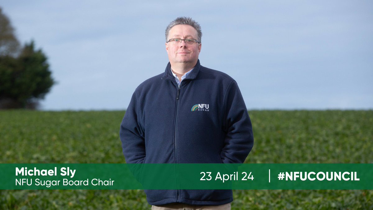 At #NFUCouncil @NFUSugar board chair Michael Sly (@mhssly) refers to wet weather and the latest sugar campaign being the longest in history. He also thanked British Sugar for keeping 2 factories open and agreeing to pay 75% of the additional haulage costs incurred by growers.