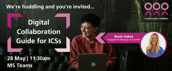 Get ready! Our Digital Collaboration Guide for ICSs is launching soon 🚀 Join us on May 28th with Rosie for an in-depth look at how Futures can optimise digital collaboration across organisations. Register now: bit.ly/3WmHlCz #FutureNHS #connect #share #learn