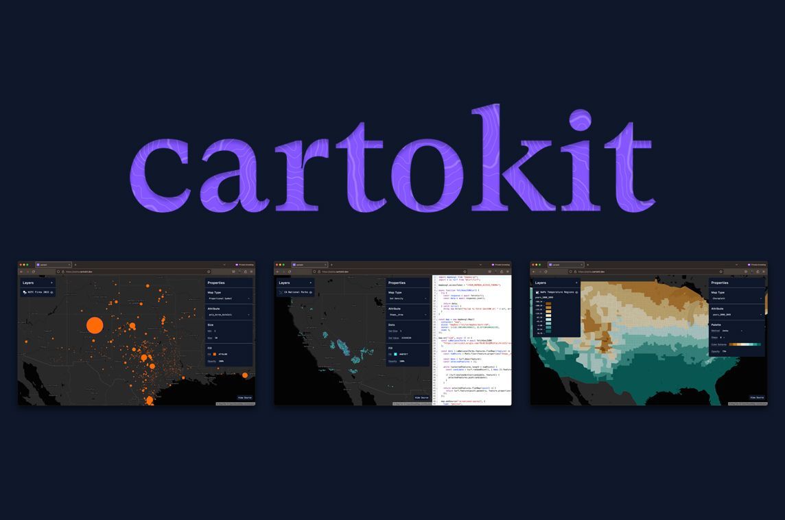 cartokit is a direct manipulation programming environment for interactive cartography #madewithsvelte 🌍️ - madewithsvelte.com/cartokit