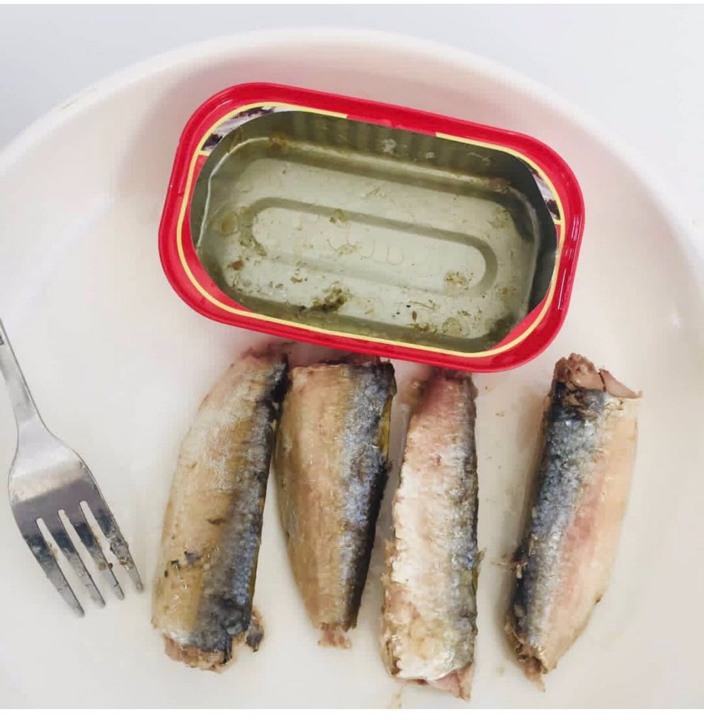 The sardines are bigger than some people l know only from #DelayFoodsTheBest