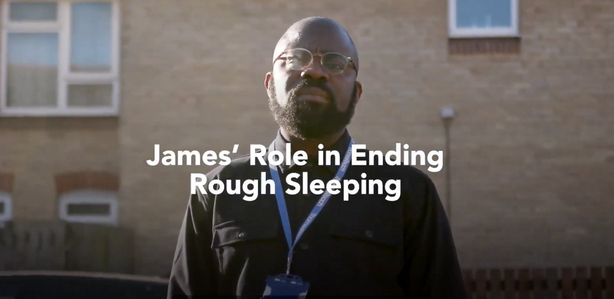 Hear James' story about his work to end street homelessness. Ending rough sleeping is a challenge we can solve together. endroughsleepinglondon.org.uk/successstories…
#LondonChartertoEndRoughSleeping #EndRoughSleeping 
 @ThamesReach