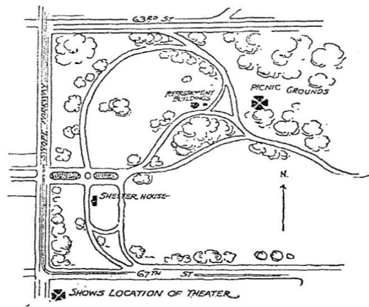 KansasCity100's tweet photo. A place in #SwopePark has been designated for an amphitheater to hold Starlight concerts. https://t.co/oiHaLP8VRP