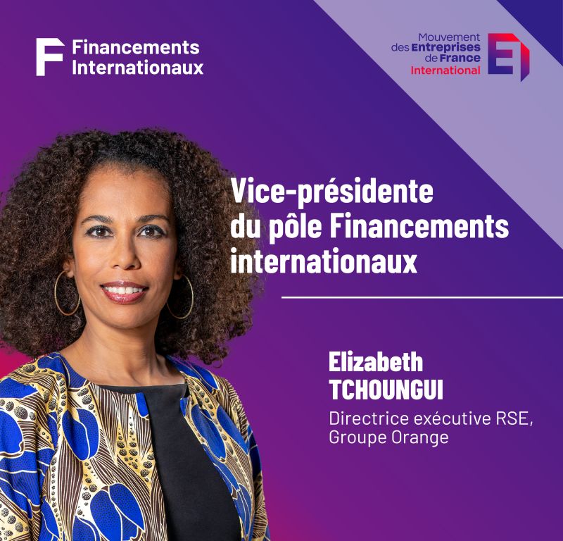 Je suis ravie et honorée d'annoncer que je rejoins le comité de pilotage du pôle Financements internationaux en qualité de vice-présidente au @MEDEF_I . Merci pour cette marque de confiance et hâte de prendre part à la valorisation de nos atouts français et d'échanger sur les