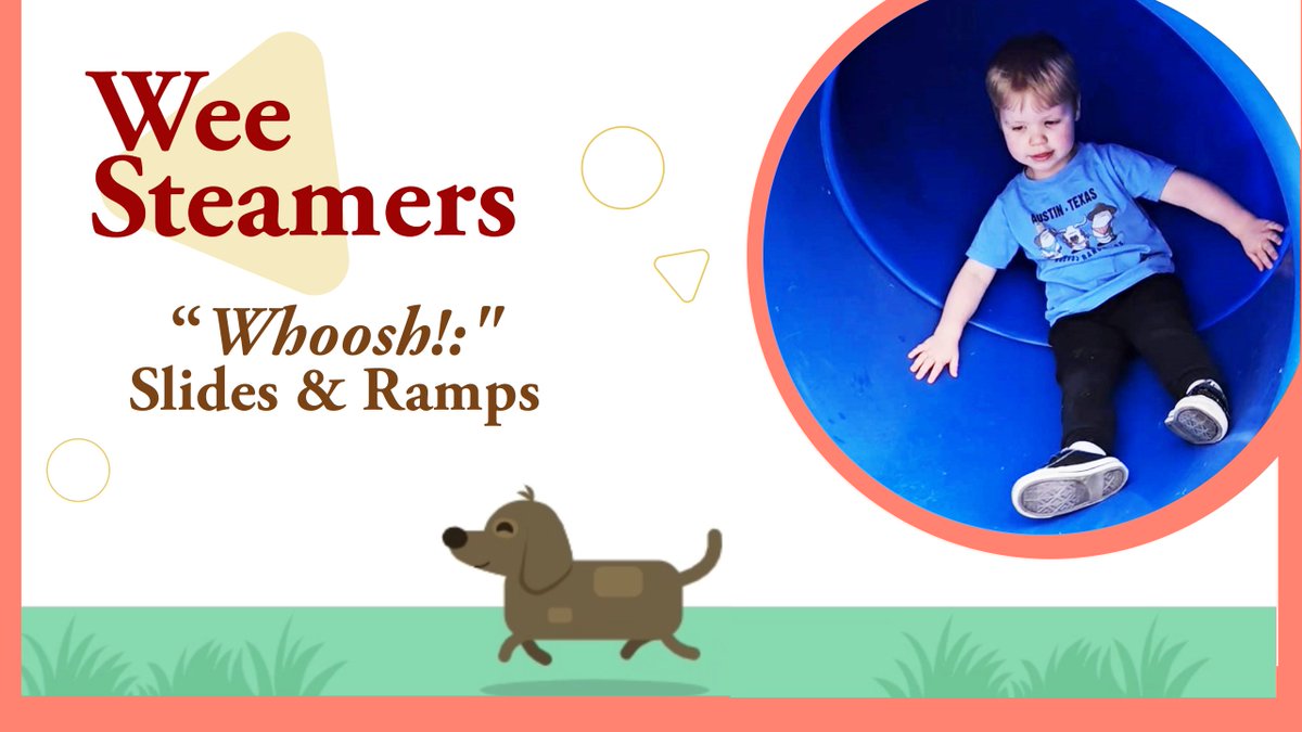 Join the fun as little learners take an exciting tour of slides and ramps. Whether sliding down a slide or racing down a ramp, “Whoosh!” celebrates the thrill of movement.👉steampoweredpoetry.com/wee-steamers-w… #earlyyears #preschool #Kindergarten #teacher #Parents #kids #STEMeducation