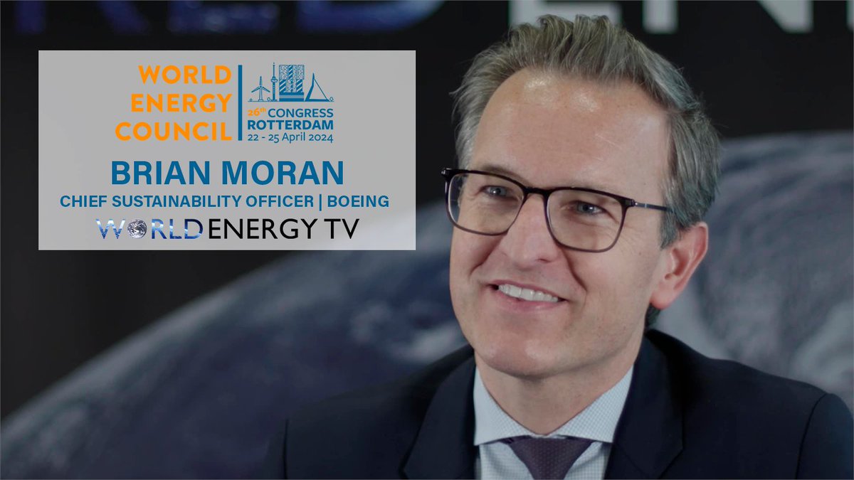 We speak with Brian Moran about how Boeing is helping to make aviation sustainable. - worldenergytv.org/making-aviatio…