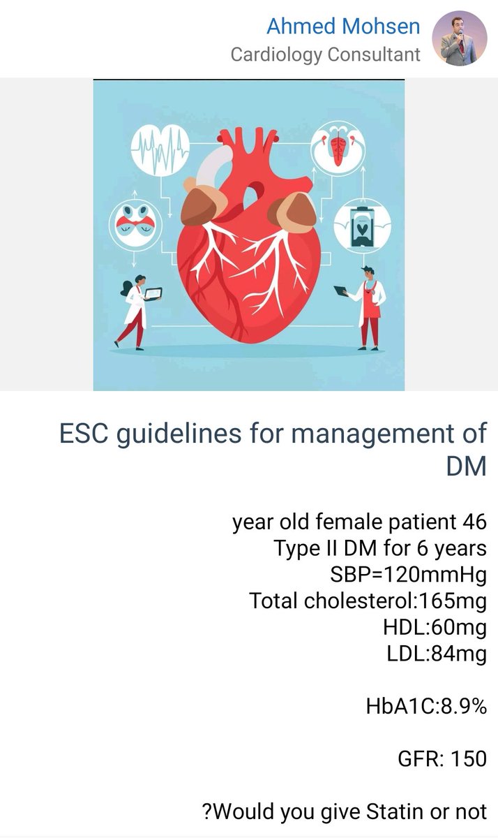 Share your thoughts Vote now in Medshr! The correct answer will be provided in Cardiology Quizzes Medshr group after 24 hours! Join us, post your cases, and enjoy free learning medshr.it/cardioquizzes