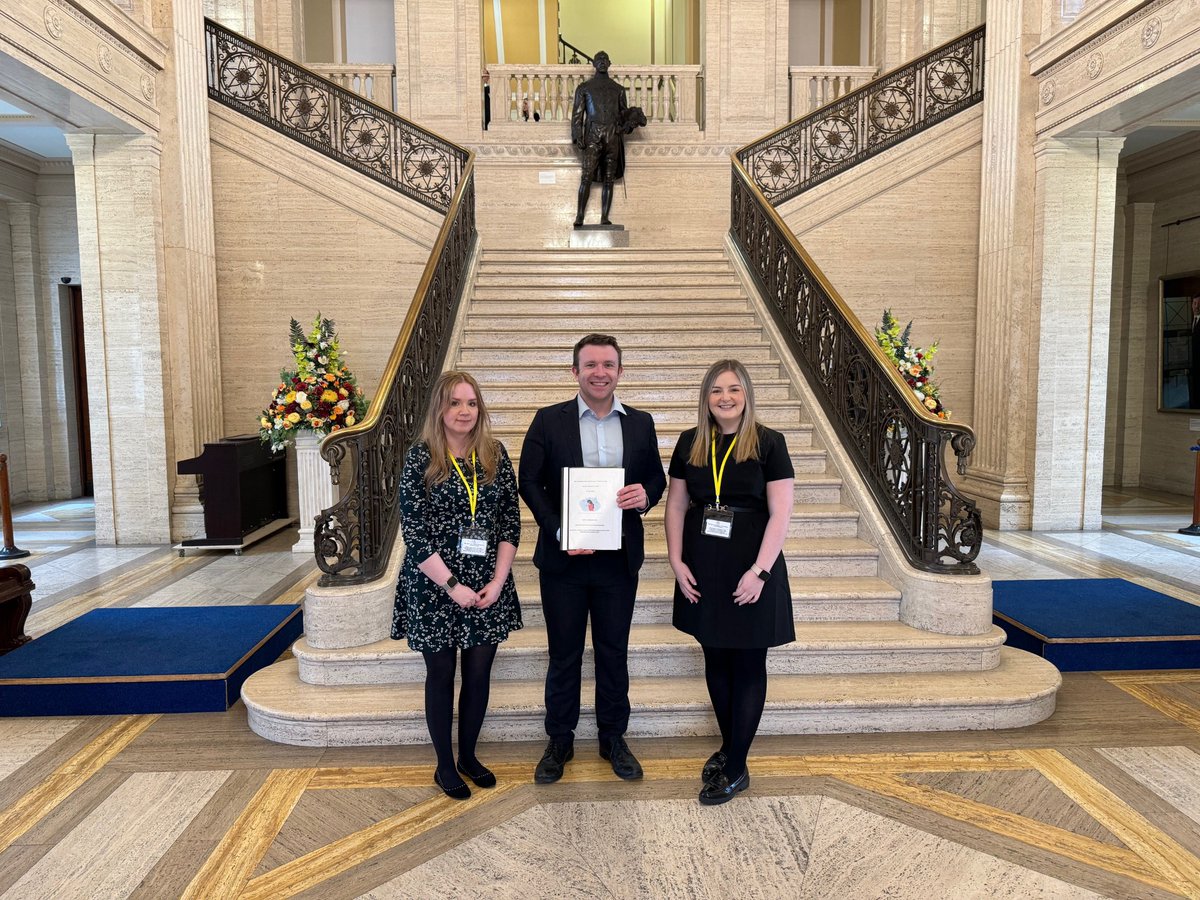 Today was a momentous day for the ADHD Community, @PMcReynoldsMLA presented his petition for the commissioning of adult ADHD services. We'd the pleasure of attending to witness this. We can't wait to see how this initial step will improve things for those affected by #ADHD #NI 💜