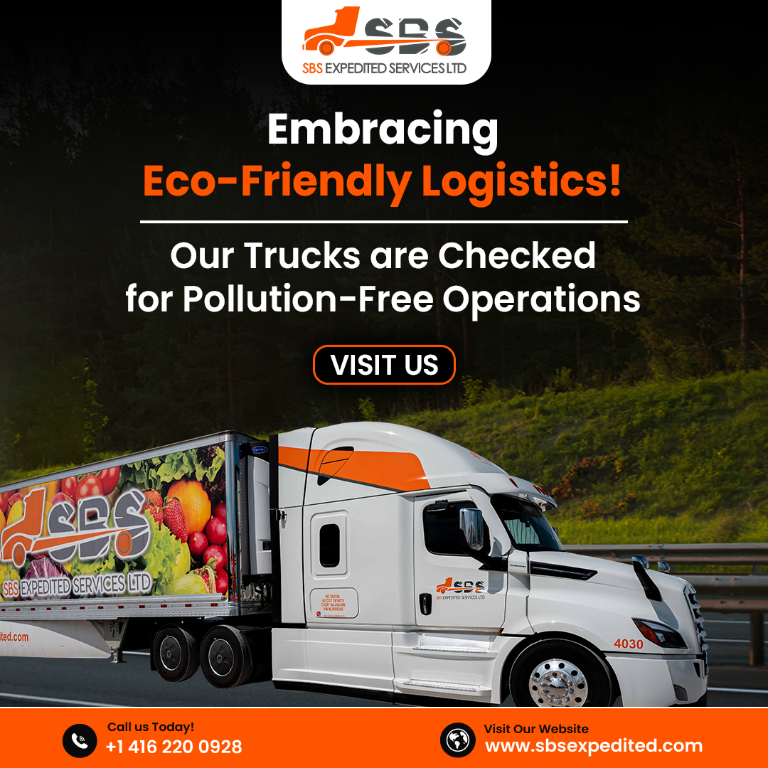 Driving toward a greener #future! Our trucks are committed to #EcoFriendly operations, ensuring #pollutionfree #logistics every step of the way.

Visit: 🌐 sbsexpedited.com

#SBSExpedited #ltl #transportation #gta #Toronto #USA #crossborder #shipping #Canada #Eco