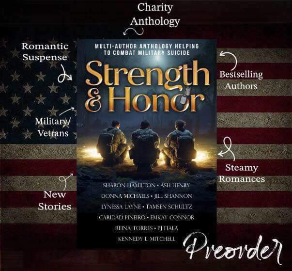 🎖🔱“From broken hearts to battles fought, find love and redemption in the arms of heroes. authorsharonhamilton.com/portfolio-item… #sharonhamiltonbooks #strengthandhonor #anthology #military #romance #soldiersuicidecharity