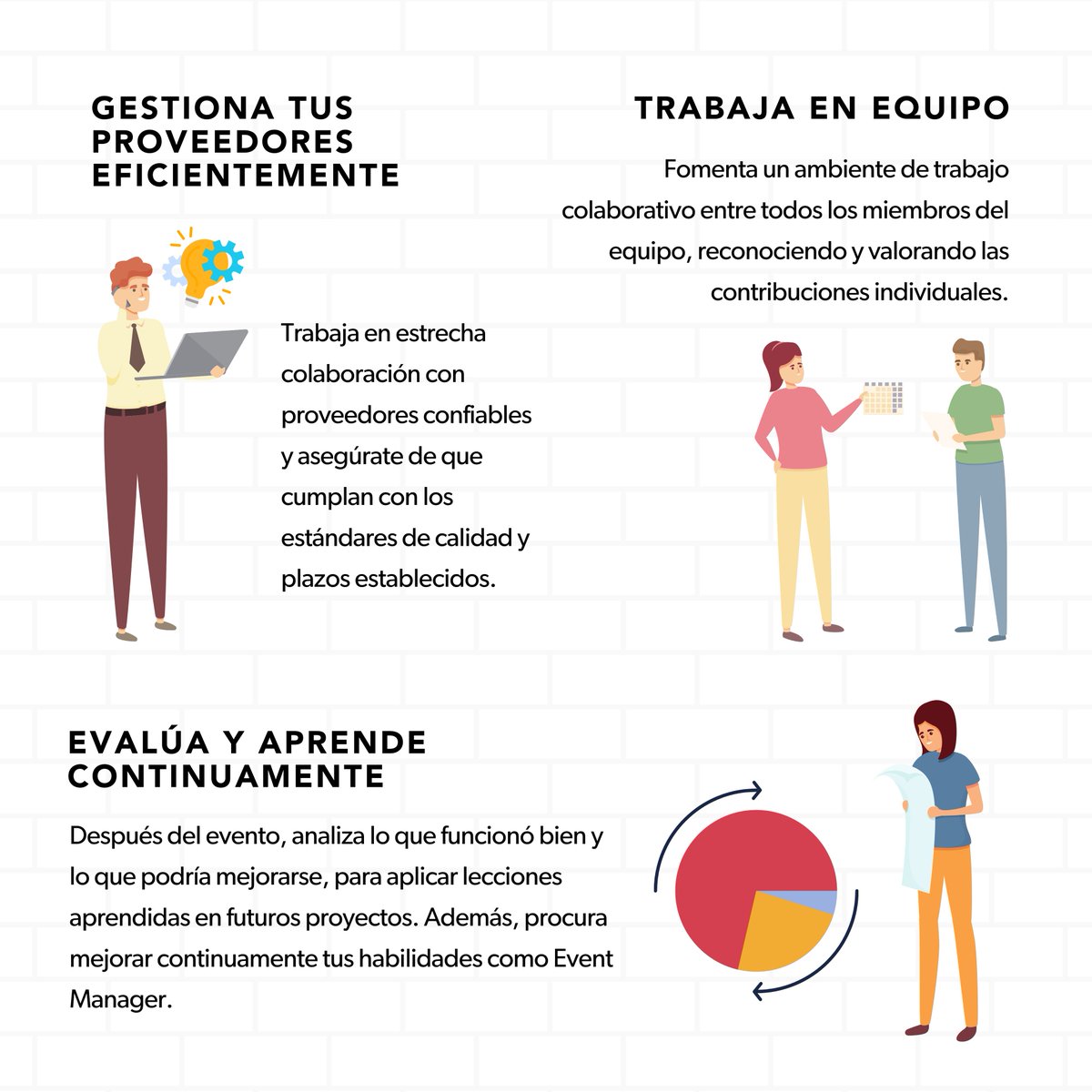 🎯¡Conviértete en un Event Manager excepcional con este Decálogo! 

✅Encuentra más tips en goo.su/jXq9U 

#DecálogoDelÉxito #PlanificaciónEventos #EventManager #EventosMemorables