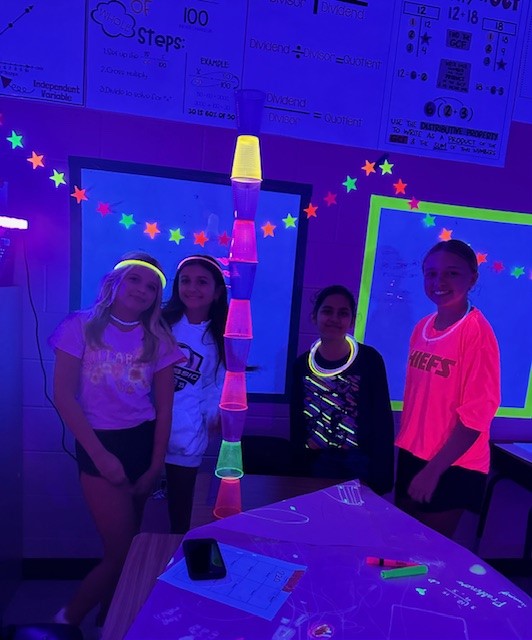 drms_chiefs's tweet photo. Students in Ms. Kerr's sixth grade math class participated in a Glow Day to review for the upcoming Georgia Milestones. #ItsGreatToBeAChief #BeTheChange #GoChiefs #CCSDfam #DRMScares #DRMSstem https://t.co/PGbO96J9Jl